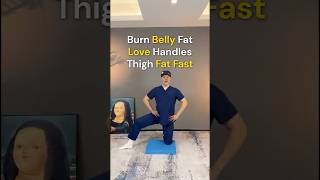 Do 30 Reps Like This To Burn Belly Fat, Love Handles & Thigh Fat Fast