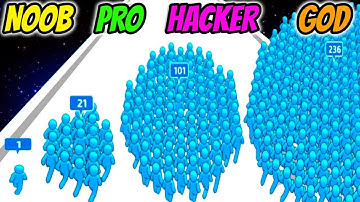 Feed Run - NOOB vs PRO vs HACKER vs GOD