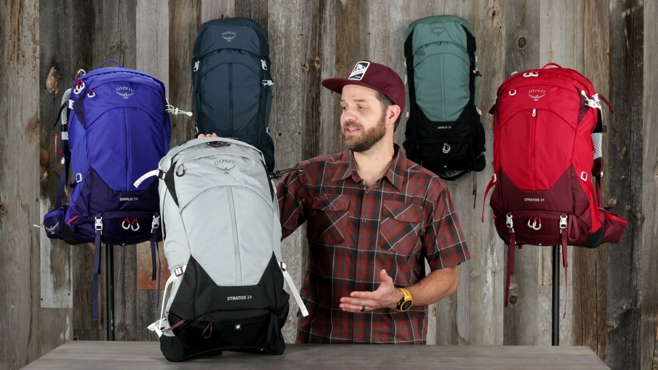 Osprey Packs Stratos 36L Backpack - Hike & Camp