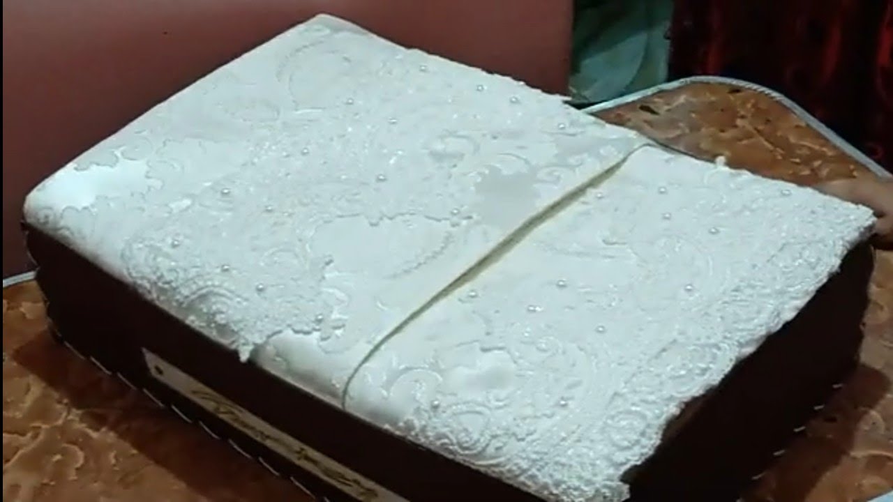 تغليف مفرش العروسه
