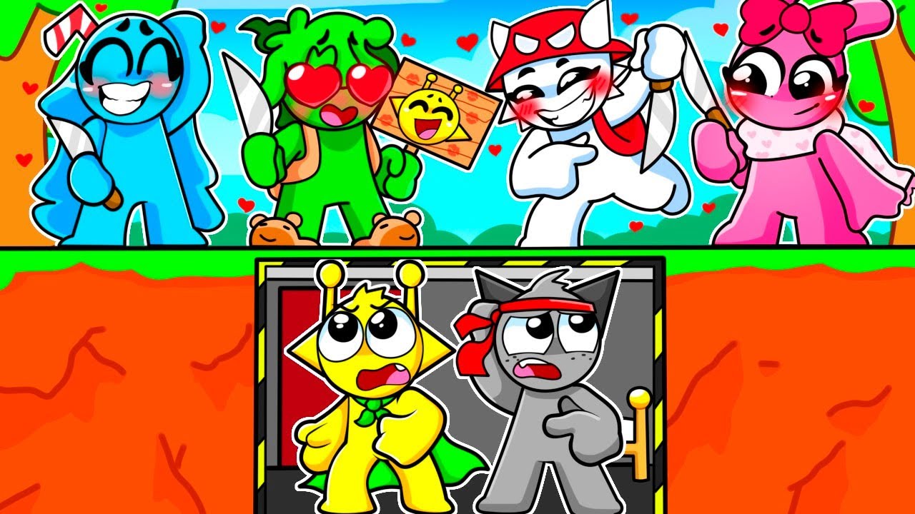 CHICAS OBSESIONADAS LOCAS vs BUNKER Apocaliptico en ROBLOX