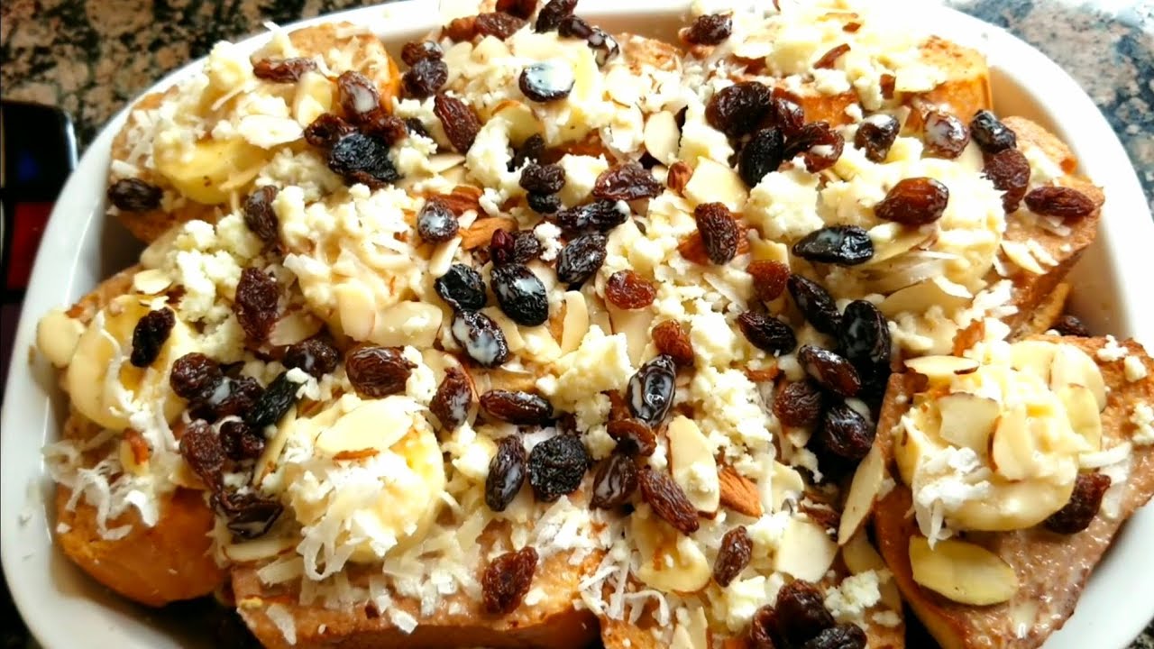 Capirotada de leche receta de cuaresma /la mejor receta que te encantara!