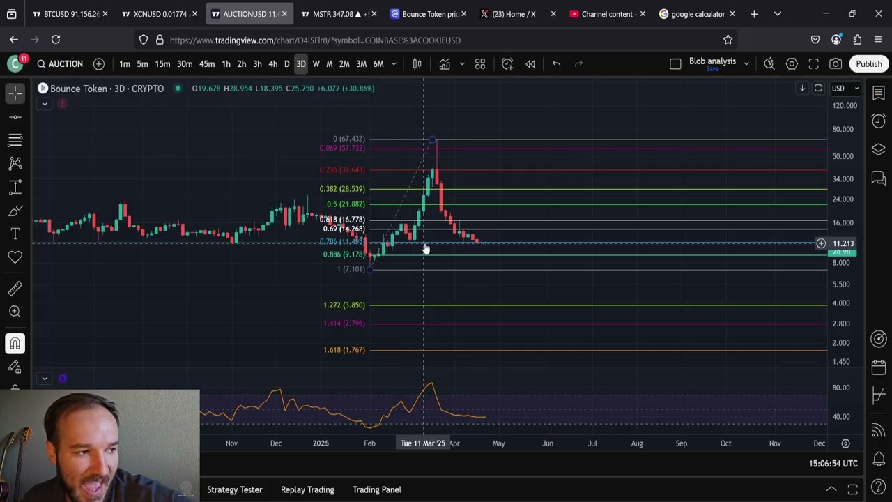 AUCTION Bounce Token: THE LOW IS IN