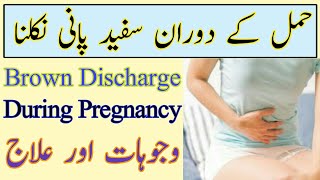 White And Brown Discharge During Pregnancy | Pregnancy Mai Pani Ka Nikalna | Part Two
