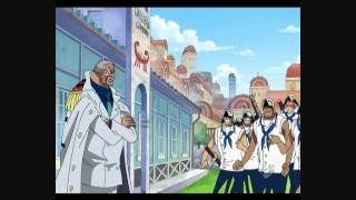 One Piece - Scene divertenti: Garp a Water 7