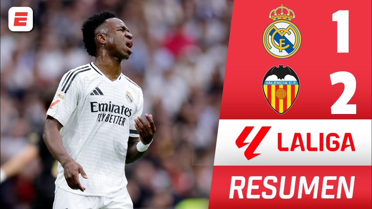 REAL MADRID PERDIÓ con el VALENCIA y SE LE ESCAPA LA LIGA ante ...