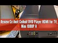 Review Ce ihoit Ceihoit DVD Player HDMI for TV, Mini 1080P HD DVD CD/Disc Player with HDMI/AV Output