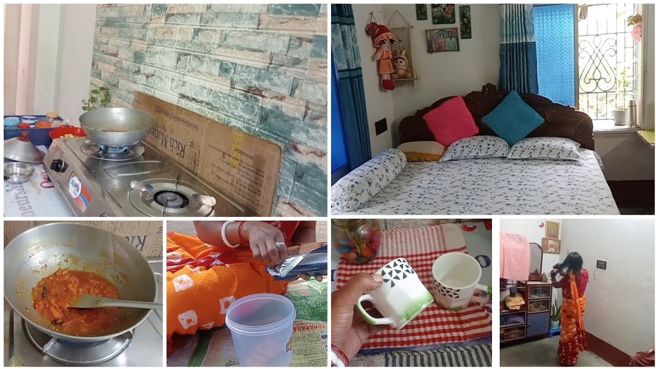 নতুন বছরে নতুনত্বের ছোঁয়াই নিজের ঘরটাকে🏡 সাজিয়ে নিলাম✅#newyearvlog 