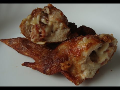 Vídeo: Asas De Frango Recheadas