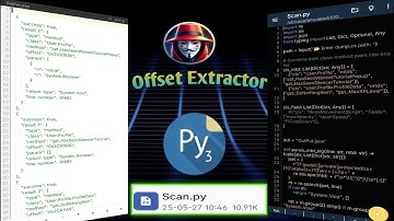 Offset Extractor Python Script 🔥 | Open Source | Scan your dump.cs and get offset easily.!