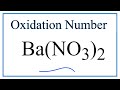 Oxidation Numbers in Barium Nitrate