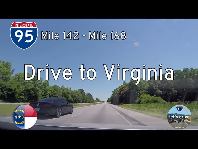 Interstate 95 - Mile 142 - Mile 168 - North Carolina | Drive America's Highways 🚙 class=