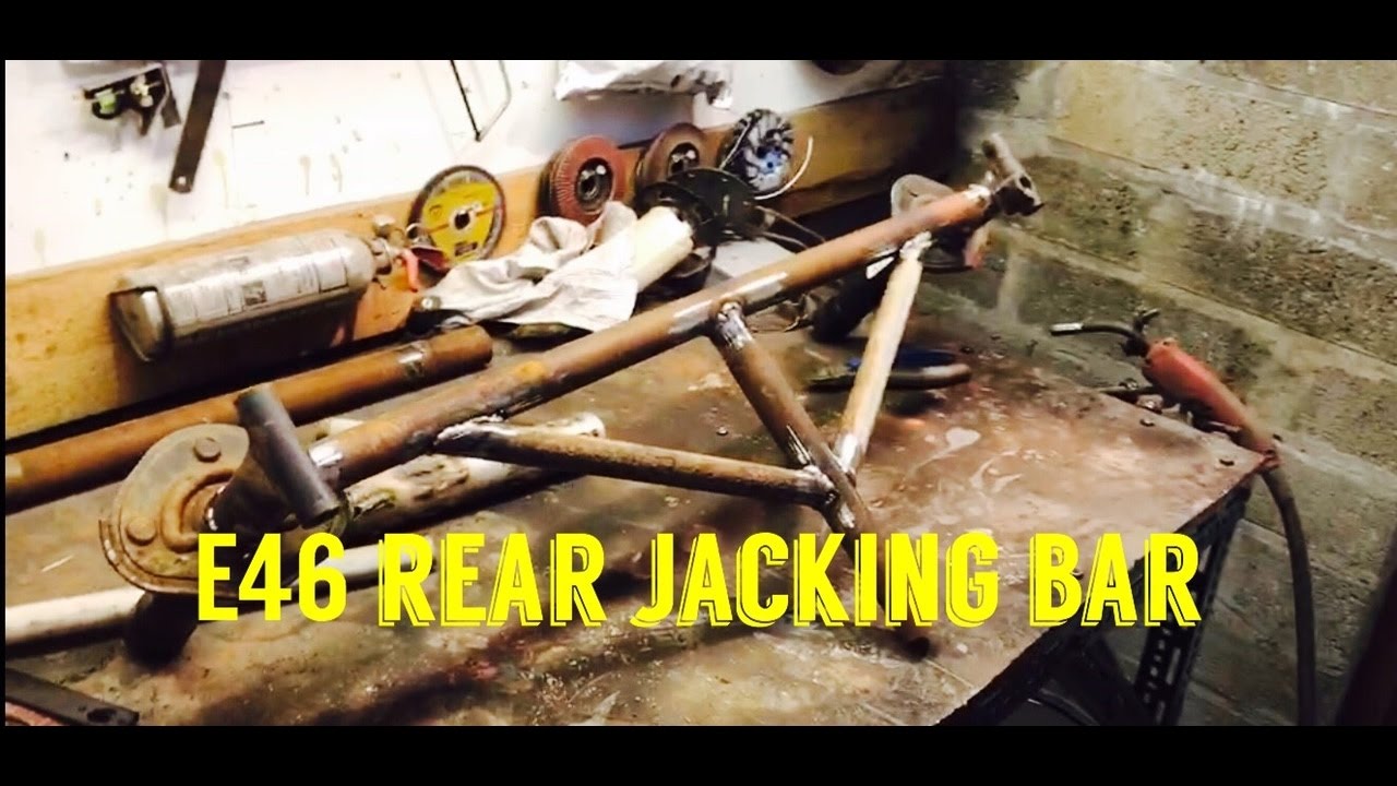 E46 DIY Rear Jacking Bar Drift Car Build Ep 4