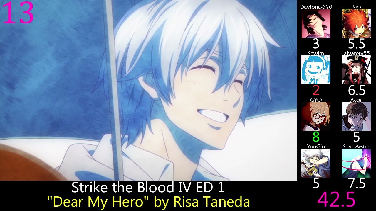OST Strike the Blood: Valkyria no Oukoku-hen : Opening & Ending [Complete]