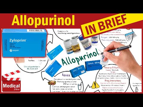 Vidéo: Allopurinol-EGIS - Mode D'emploi, Prix, Avis, 100 Mg