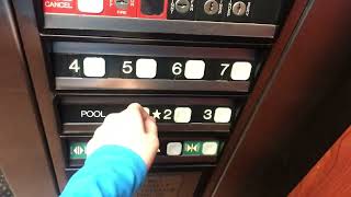 SUPER EPIC Dover Impulse Traction Elevators @ Hotel Encanto - Las Cruces NM