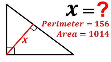 Can you solve for X? | (Triangle) | #math #maths | #geometry