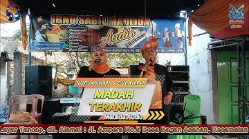 Madah Terakhir II Voc. Nurjannah Santianez & Sulaiman Magadir #elsurayya #qasidah