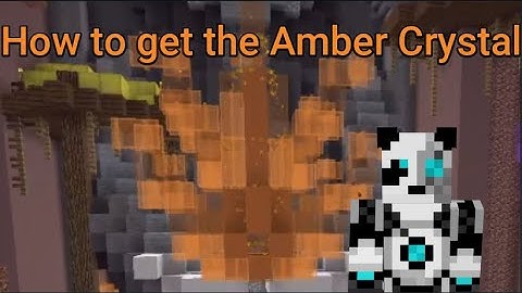 How to Find the Amber Crystal (hypixel skyblock)