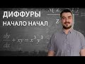 Вышмат. Диффуры: начало начал