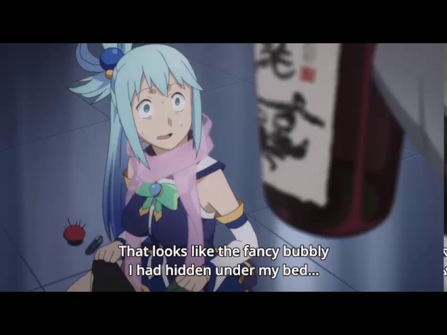 Aqua emprestado dinheiro do Kazuma(konosuba dublado) 