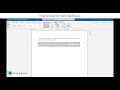 Microsoft Word : Manipulation des tableaux