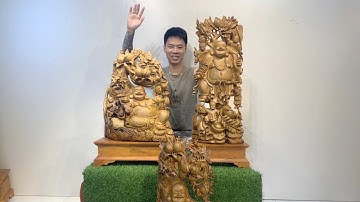 HOT HOT HOT tượng phật di lặc gỗ bách xanh Mộc Châu.