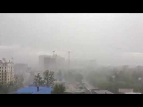 Видео: Ураган в Казани 30.05.2018 ч.2 Штормовое предудпреждение