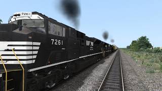 UP train I‑NPPT with NS SD70ACu's 7261, 7329 and SD70M 2598 on Train Simulator Classic UP train I‑NPPT with NS SD70ACu's 7261, 7329 and SD70M 2598 on Train Simulator Classic