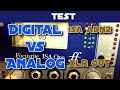 Isa one  adn2 digital card vs analog output side by side comparison