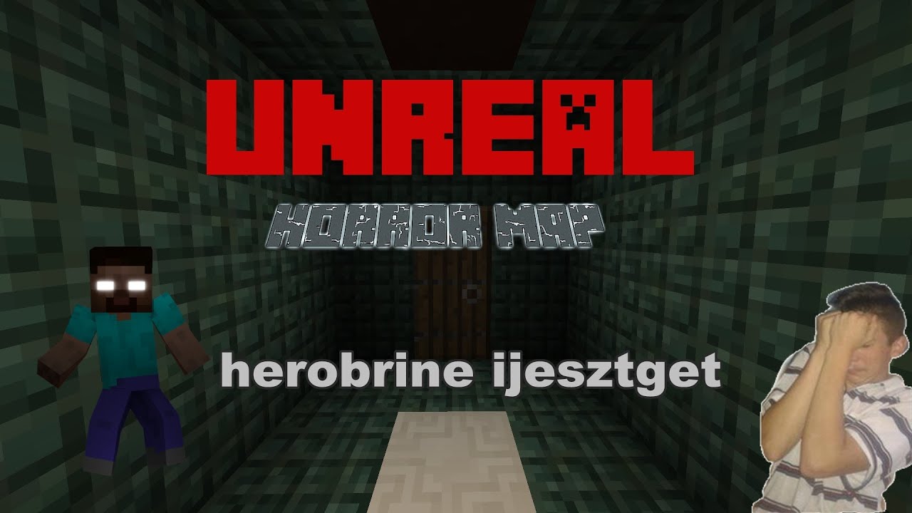 Unreal horror map Herobrine - YouTube