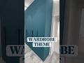 How to decide wardrobe theme #wadrobe #shorts ￼