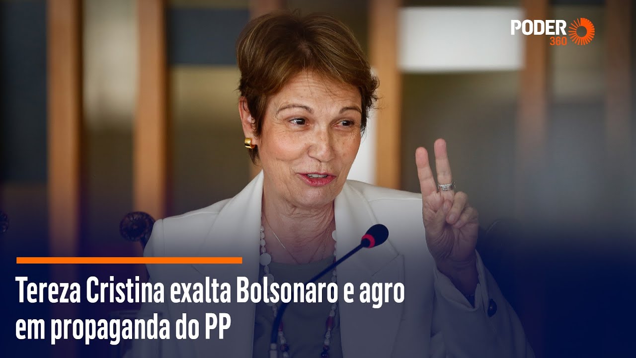 Tereza Cristina exalta Bolsonaro e agro em propaganda do PP