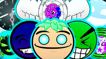 NEW CUSTOM Geometry Dash Difficulty Faces V7 But Everyone Is REVERSE (Version 5.1)