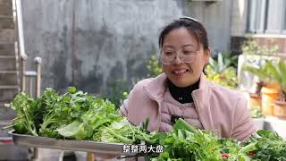 1斤多鱼籽，2斤豆腐，做个“鱼籽豆腐蘸酱菜”，吃着嘎嘎香 #东北蘸酱菜 #生活的烟火气息 #农村美食