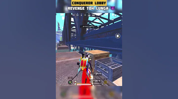 REVENGE TOH LUNGA 😈 CONQUEROR LOBBY #bgmi #shorts
