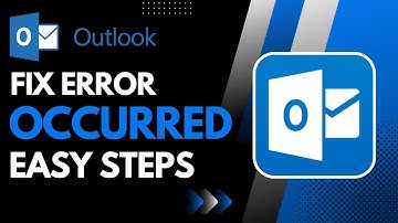 An Error Occurred During Authentication Outlook !