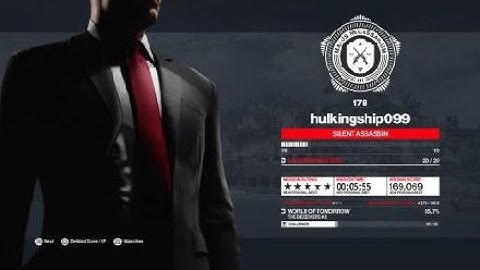 Hitman 3 Elusive Target The Deceivers #2 Speedrun World Record Silent Assassin 5 Star Rating PS4