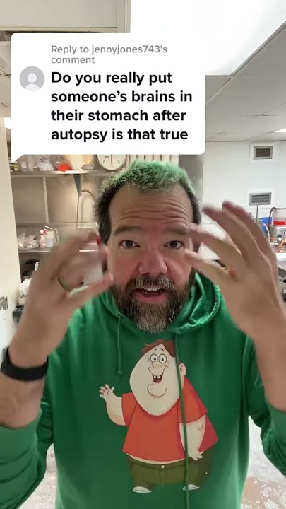 Do I put the brain 🧠 in the chest after the autopsy? #autopsy #brain #autopsytech #gdubya