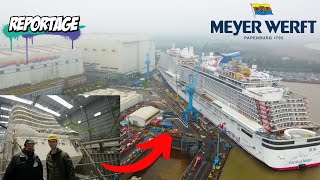 MEYER WERFT - So werden Kreuzfahrtschiffe gebaut - Ride Review Reportage