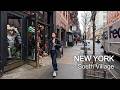 New York / Walking tour South Village / NYC 4К 60fps