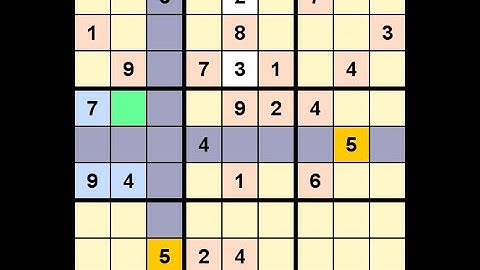 How to Solve New York Times Sudoku Hard July 21, 2021