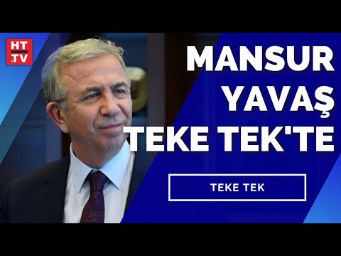 Mansur Yavaş, Teke Tek'te Fatih Altaylı'nın sorularını yanıtlADI