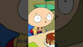 Stewie's mercy over 🥞.....🤣#shorts