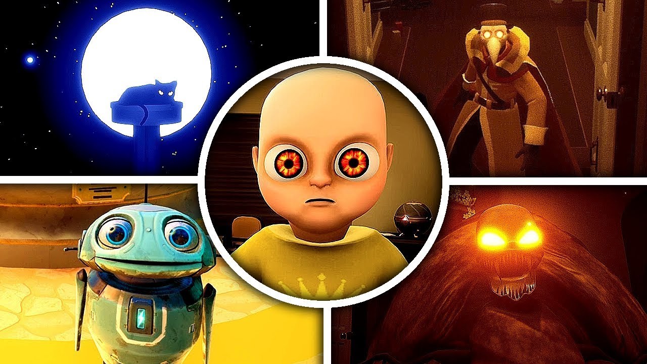 The Baby in Yellow Black Cat Gameplay & Ending YouTube