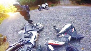 MOTORCYCLE CRASHES ON THE ROAD &amp; EPIC DIRT BIKE FAIL | COMPILATION