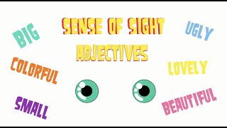 Sense of sight adjectives