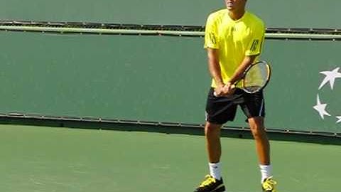 Jo-Wilfried Tsonga - Backhands in Slow Motion
