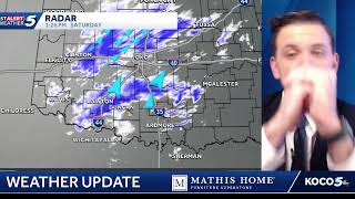 Midday Winter Storm Radar Check