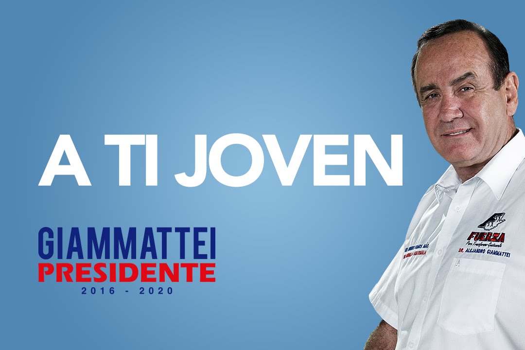 A TI JOVEN, un mensaje de Alejandro Giammattei